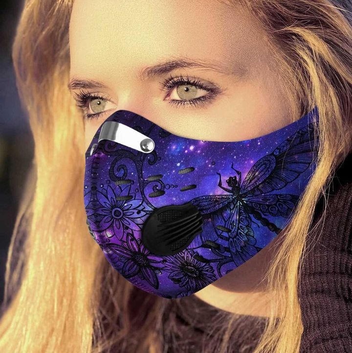 Dragonfly galaxy filter face mask - Pic 2