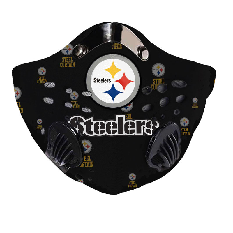 Pittsburgh Steelers NFL Filter Face Mask – hothot 150420