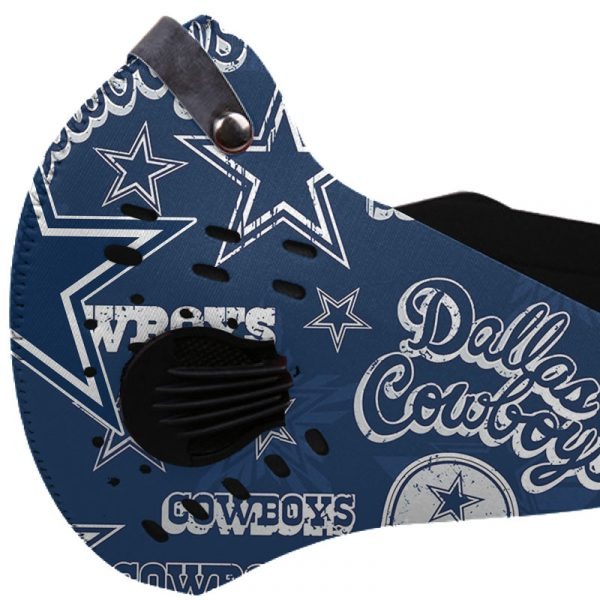 Filter face mask NFL Dallas cowboys