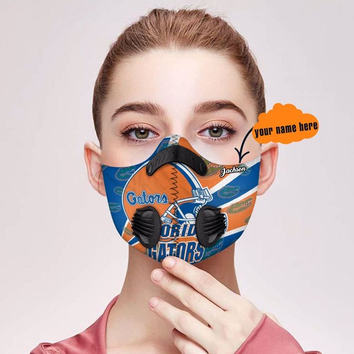 Florida Gators  custom personalized name face mask - LIMITED EDITION