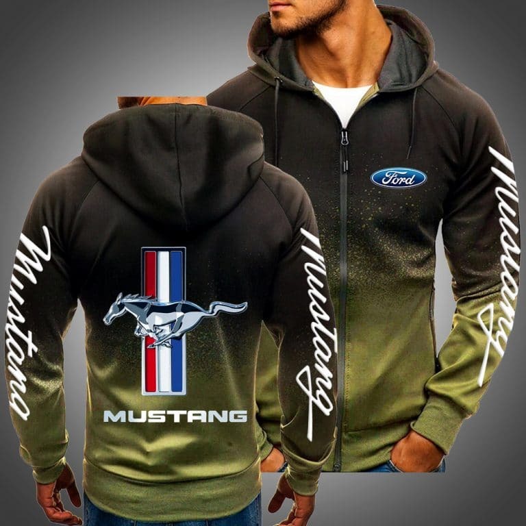Ford Mustang 3d over print hoodie