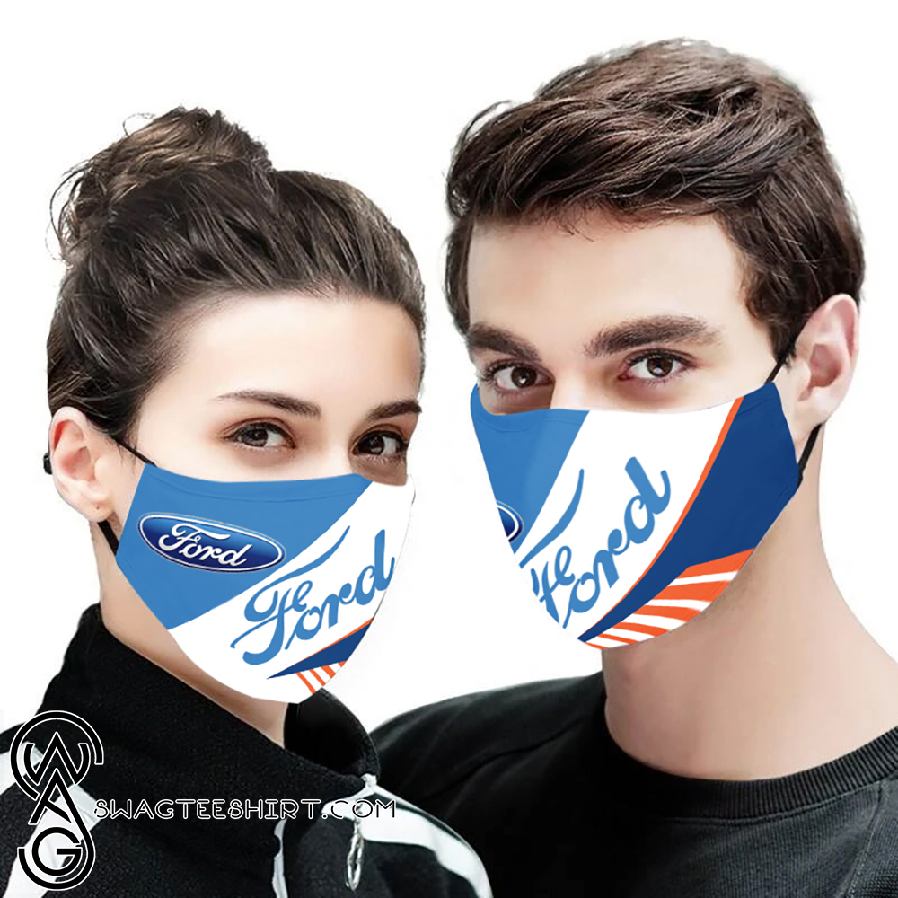 Ford logo car all over printed face mask – maria