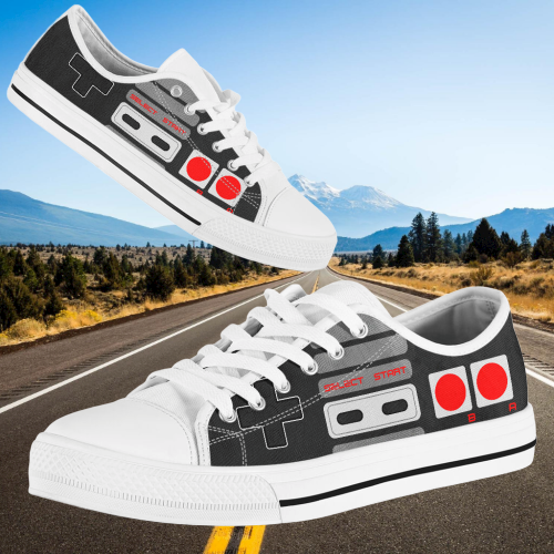 Game controller low top shoes