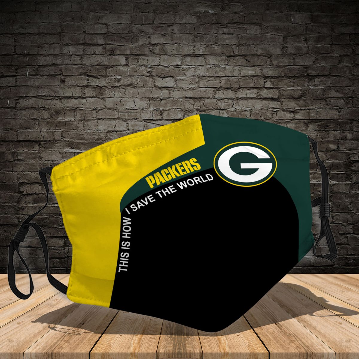 Green Bay Packers 3d face mask
