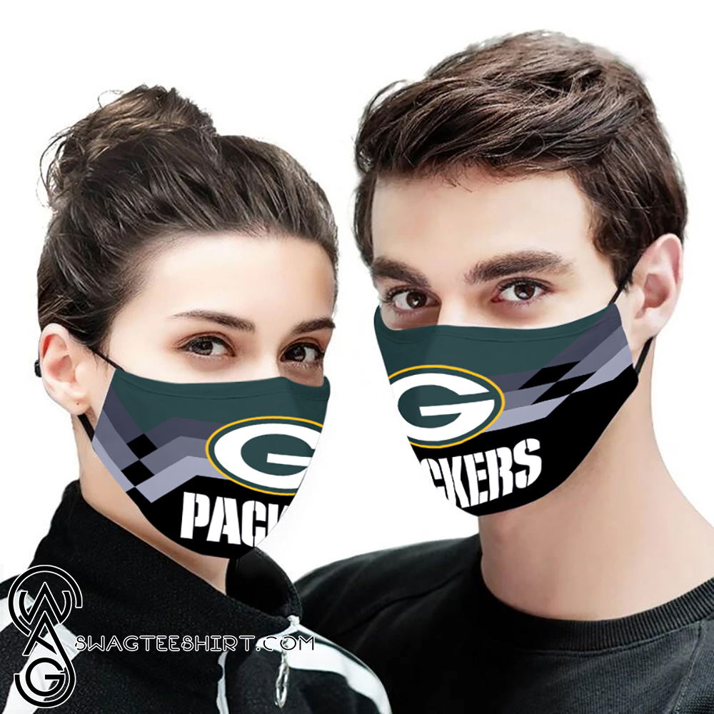 Green bay packers full printing face mask
