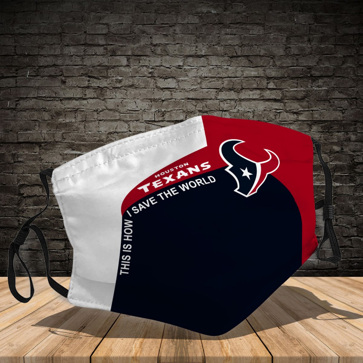 Houston Texans 3d face mask