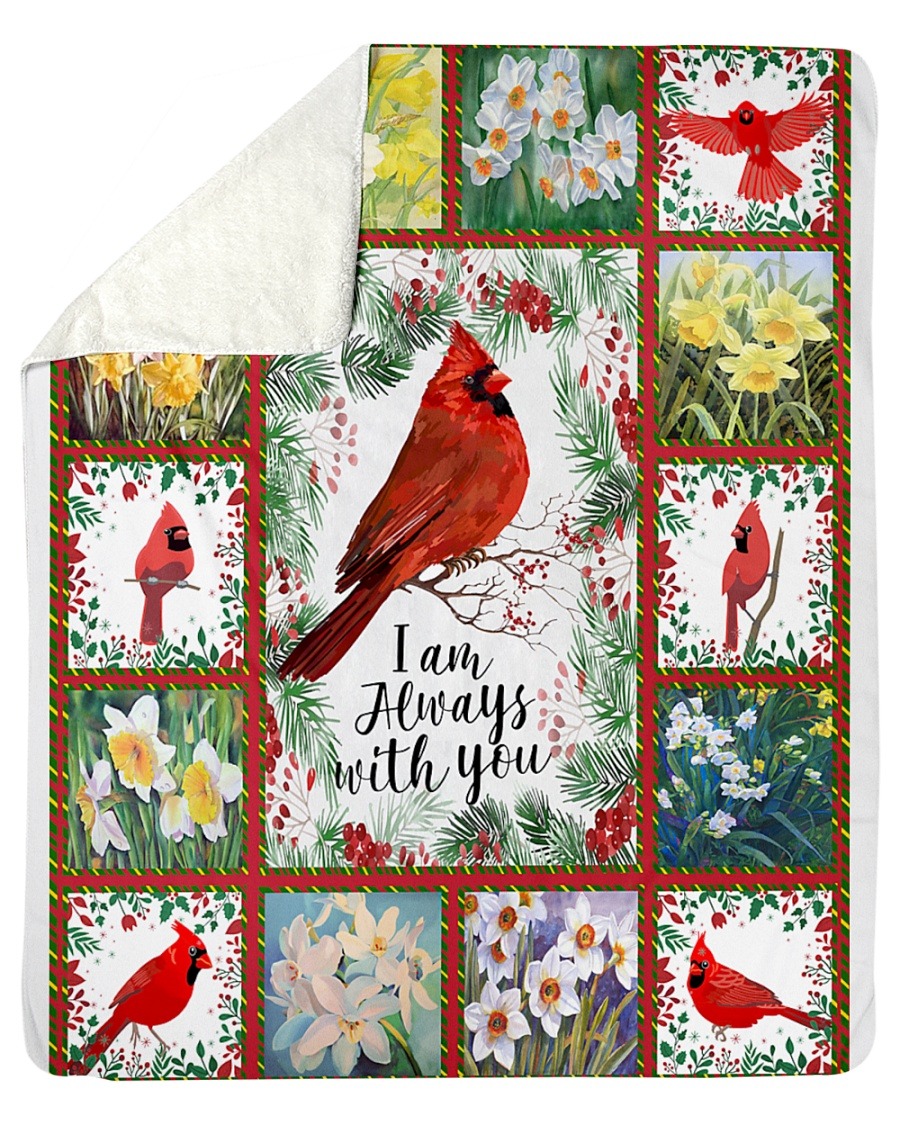 Hummingbird I am always with you blankets