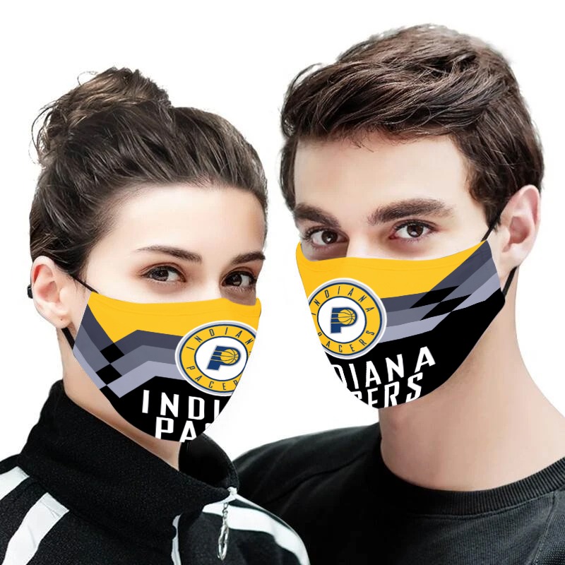 Indiana Pacers NBA face mask