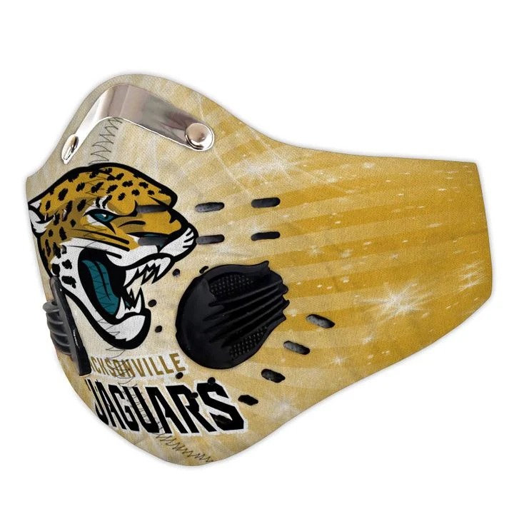 Jacksonville jaguars filter face mask - Pic 2