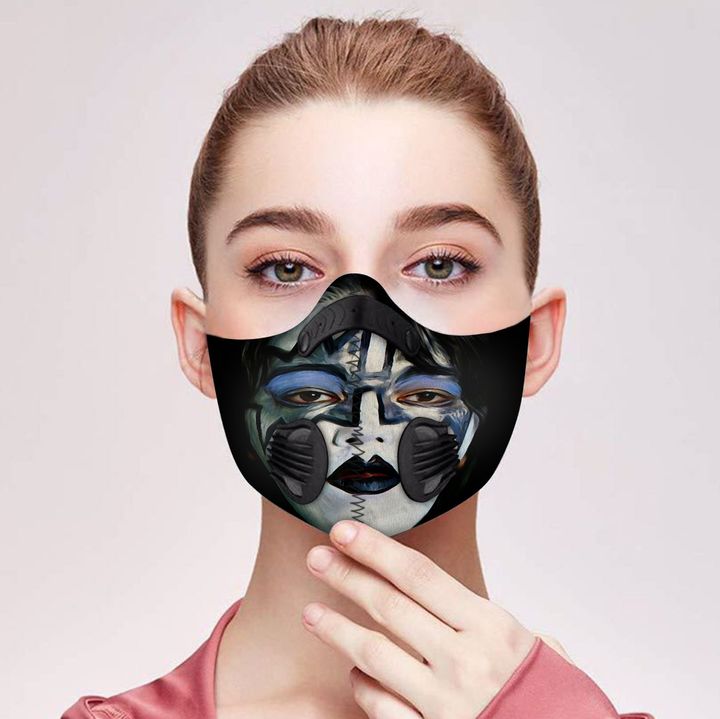 Kiss band filter activated carbon pm 2,5 face mask 2
