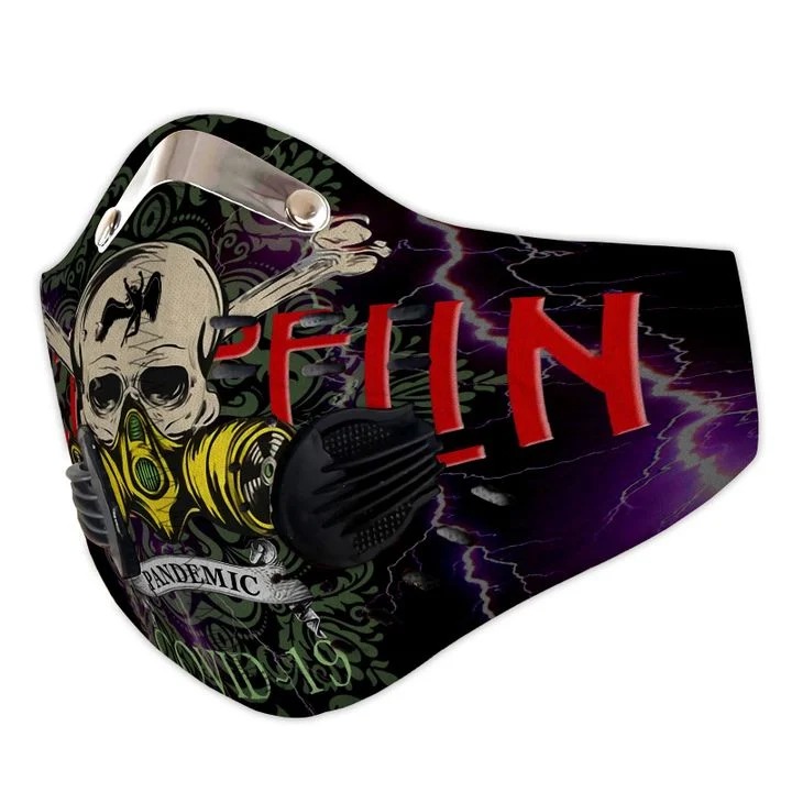 Led zeppelin pandemic covid 19 filter face mask - Pic 1