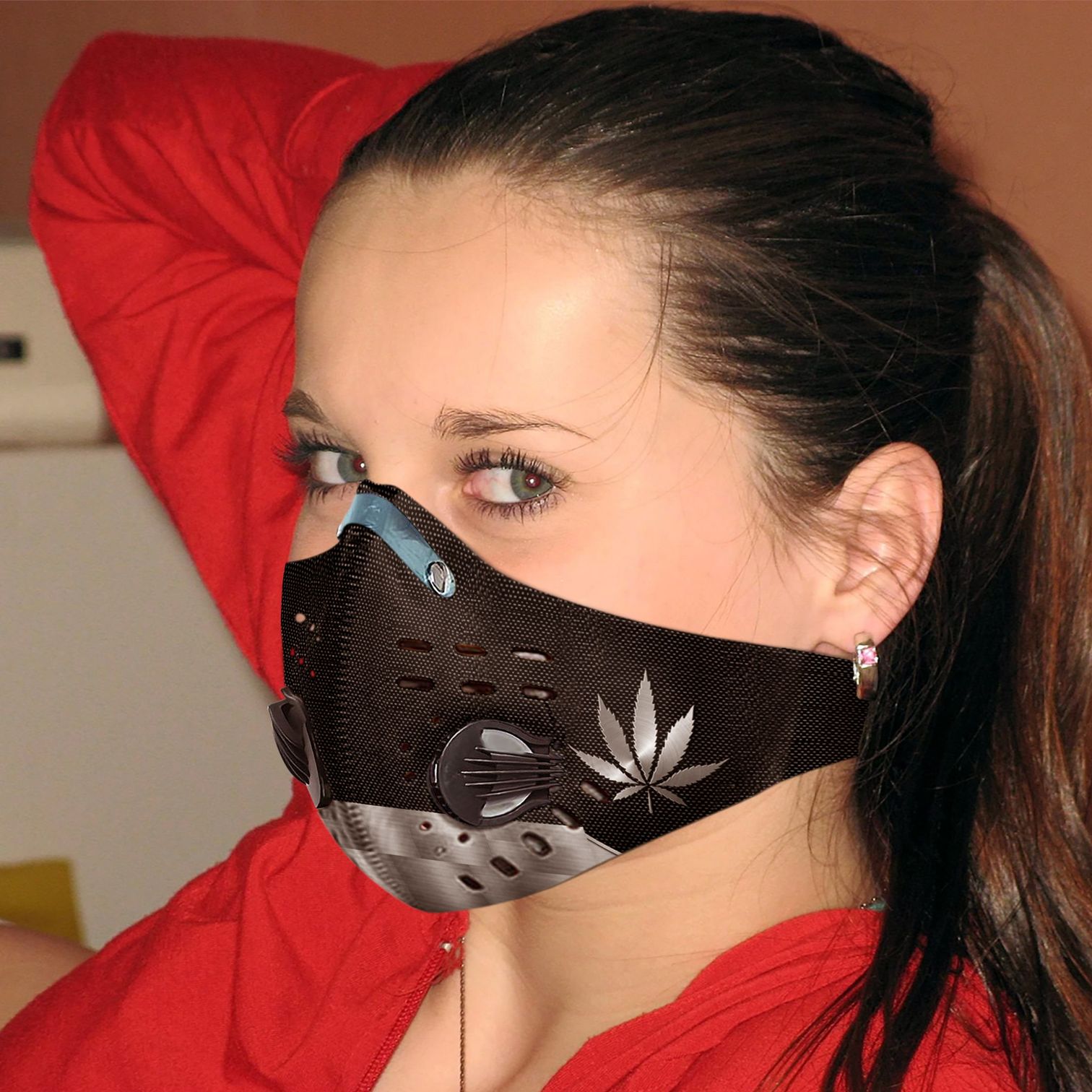 Love cannabis carbon pm 2.5 face mask – maria