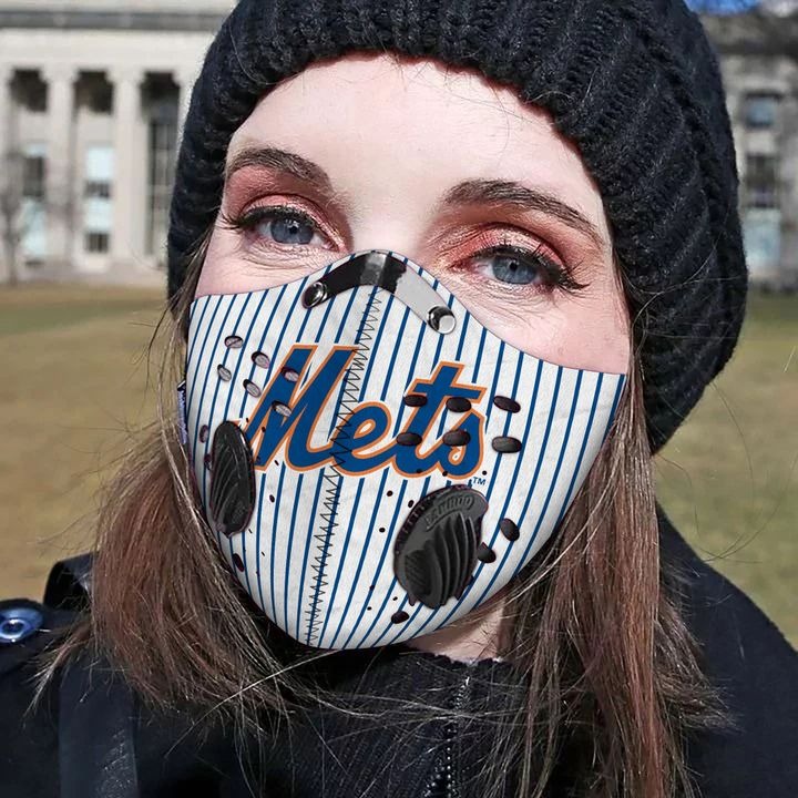 MLB new york mets filter face mask - Pic 2