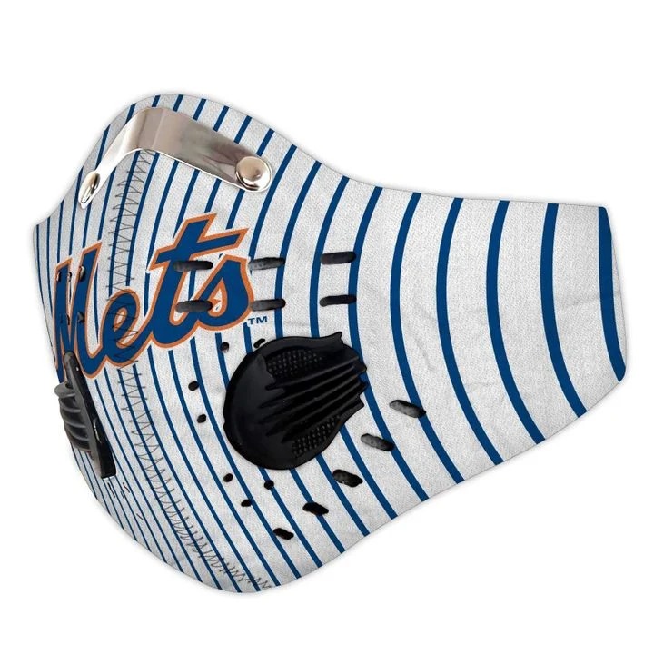 MLB new york mets filter face mask