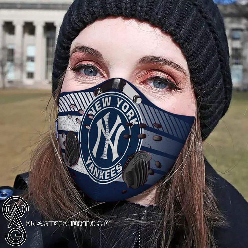 MLB new york yankees filter carbon face mask – maria