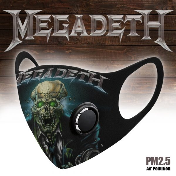 Megadeth filter face mask