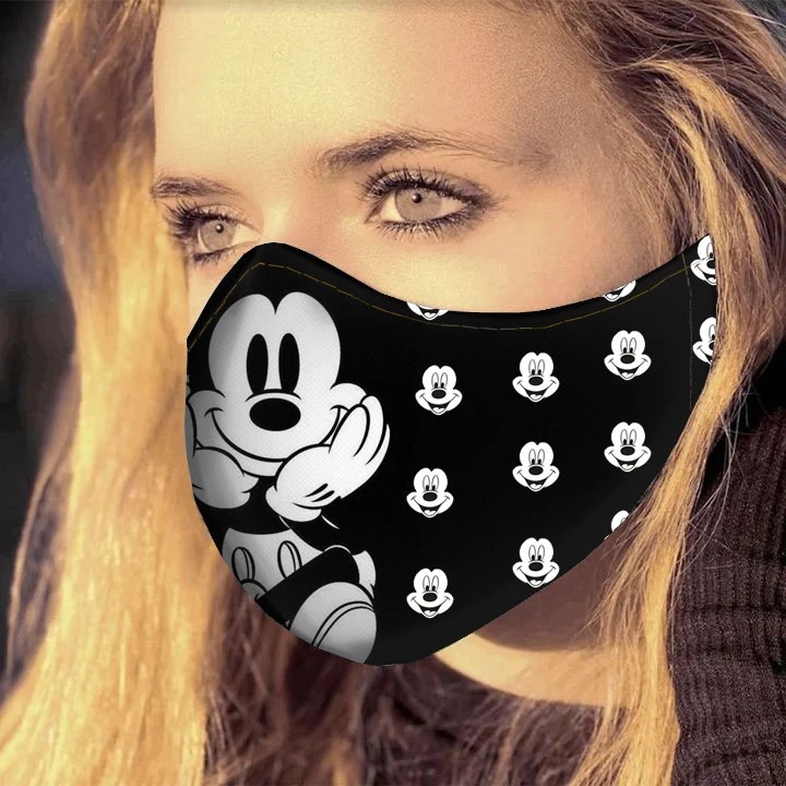 Mickey mouse face mask