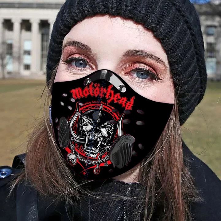 Motorhead filter face mask