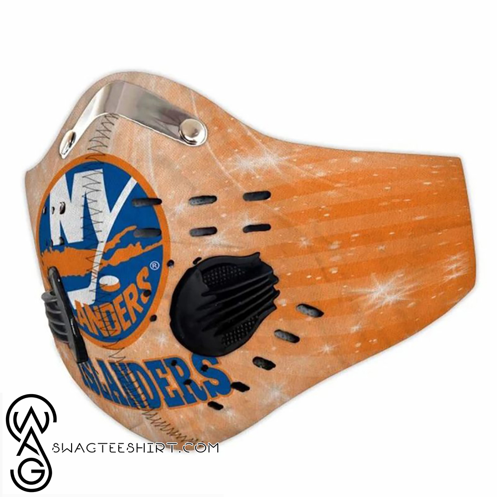 NHL new york islanders filter carbon face mask – maria