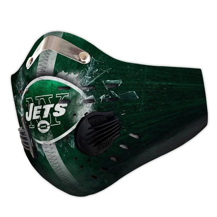 NY Jets filter face mask