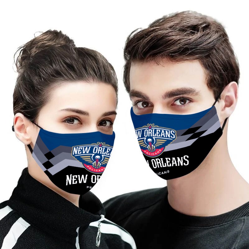 New Orleans Pelicans NBA face mask