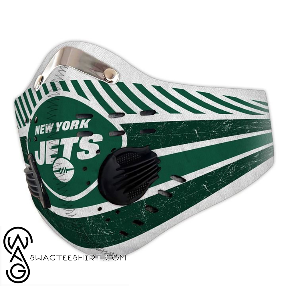 New york jets carbon pm 2,5 face mask