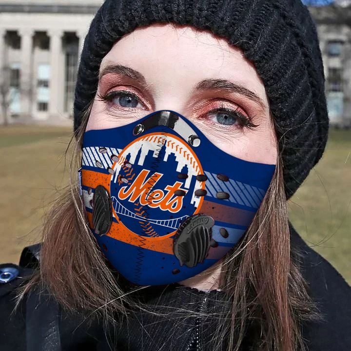 New york mets filter face mask - Pic 2