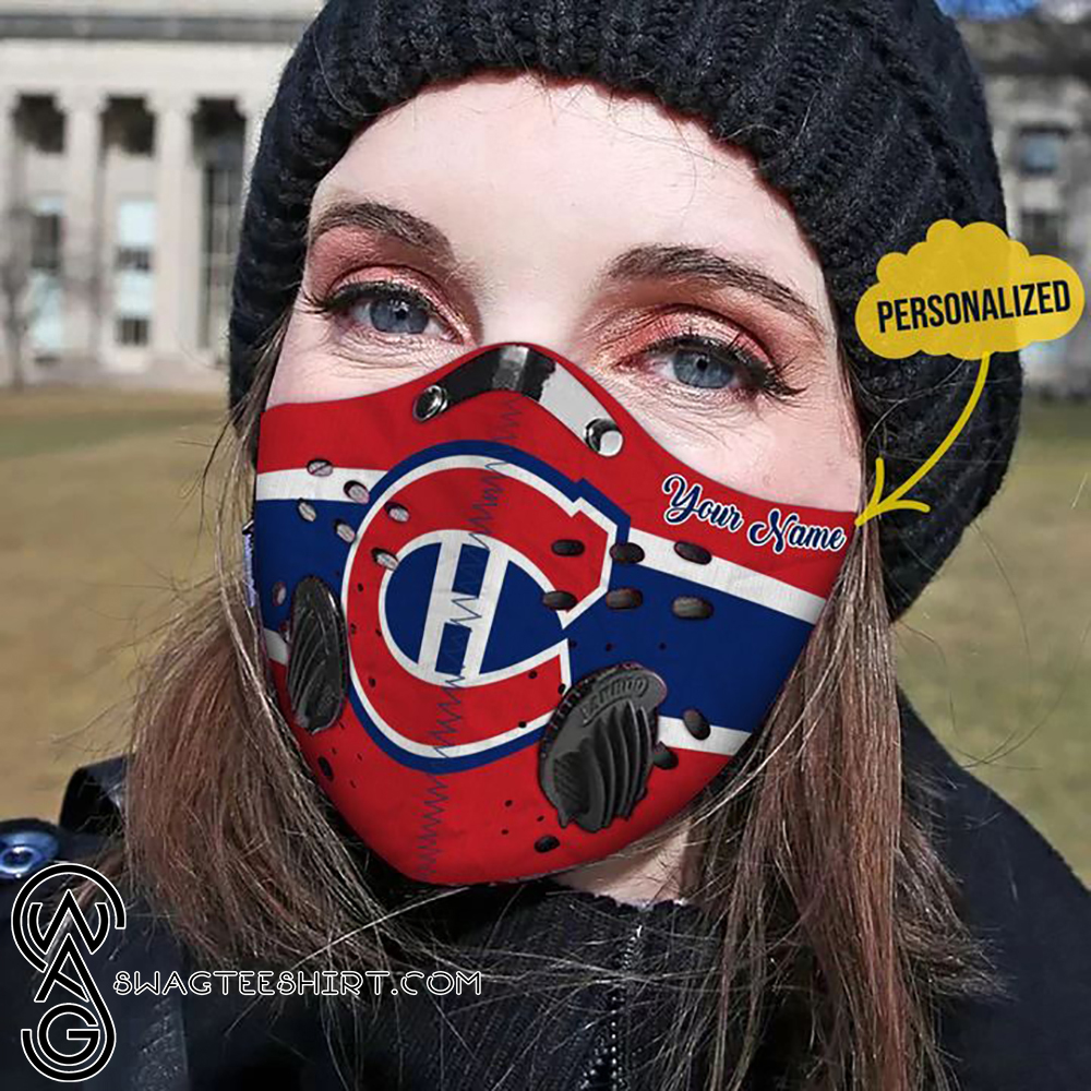 Personalized chicago cubs carbon pm 2,5 face mask