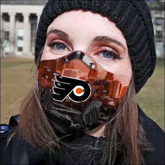 Philadelphia Flyers filter activated carbon face mask