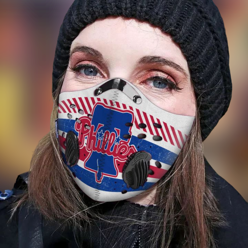 Philadelphia Phillies filter face mask2