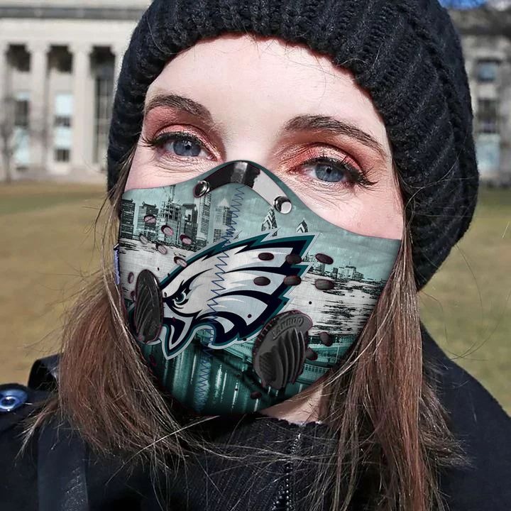 Philadelphia eagles filter face mask - Pic 3