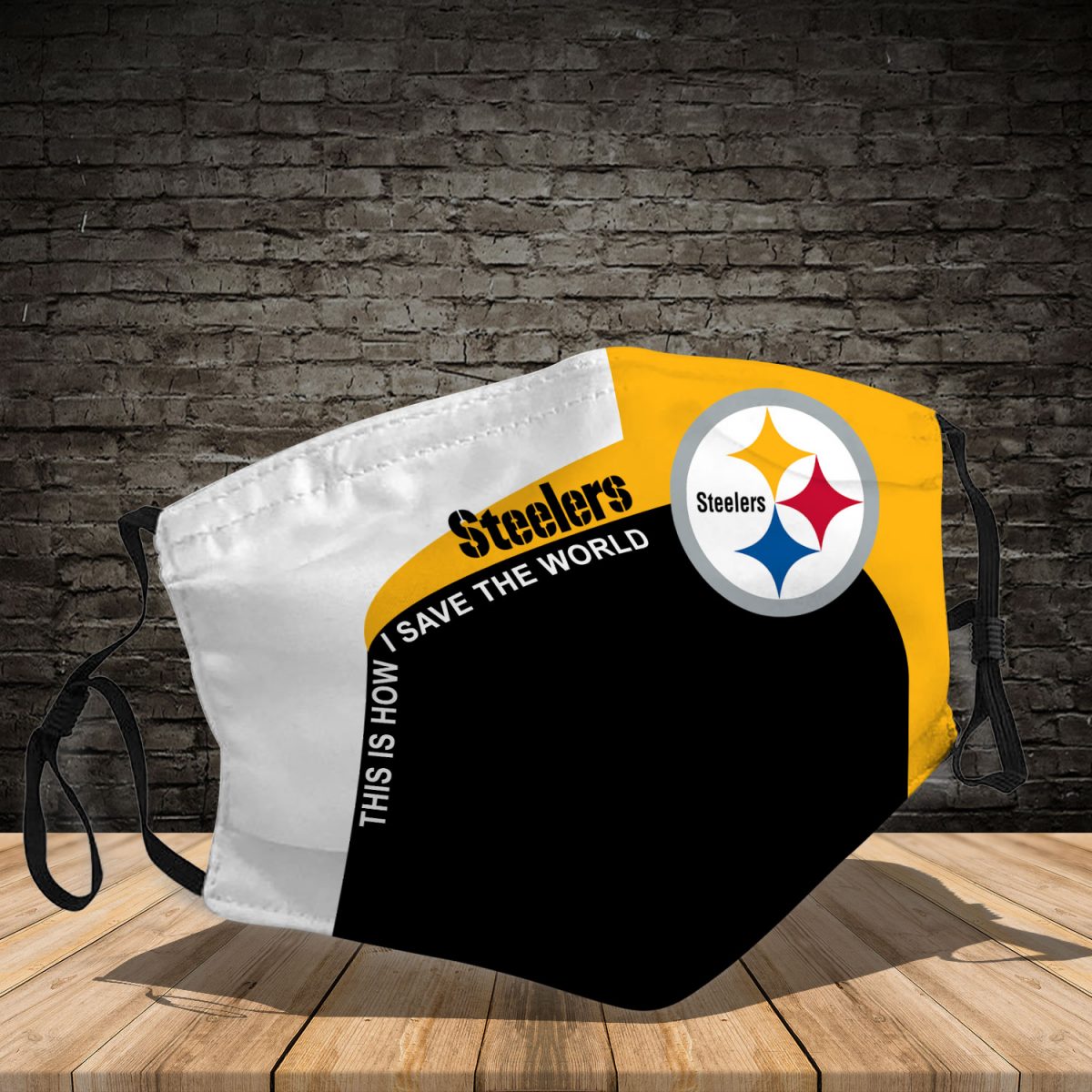 Pittsburgh Steelers 3d face mask