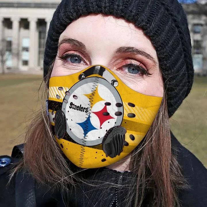 Pittsburgh steelers filter face mask - Pic 2