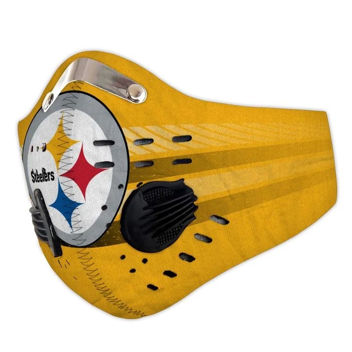 Pittsburgh steelers filter face mask