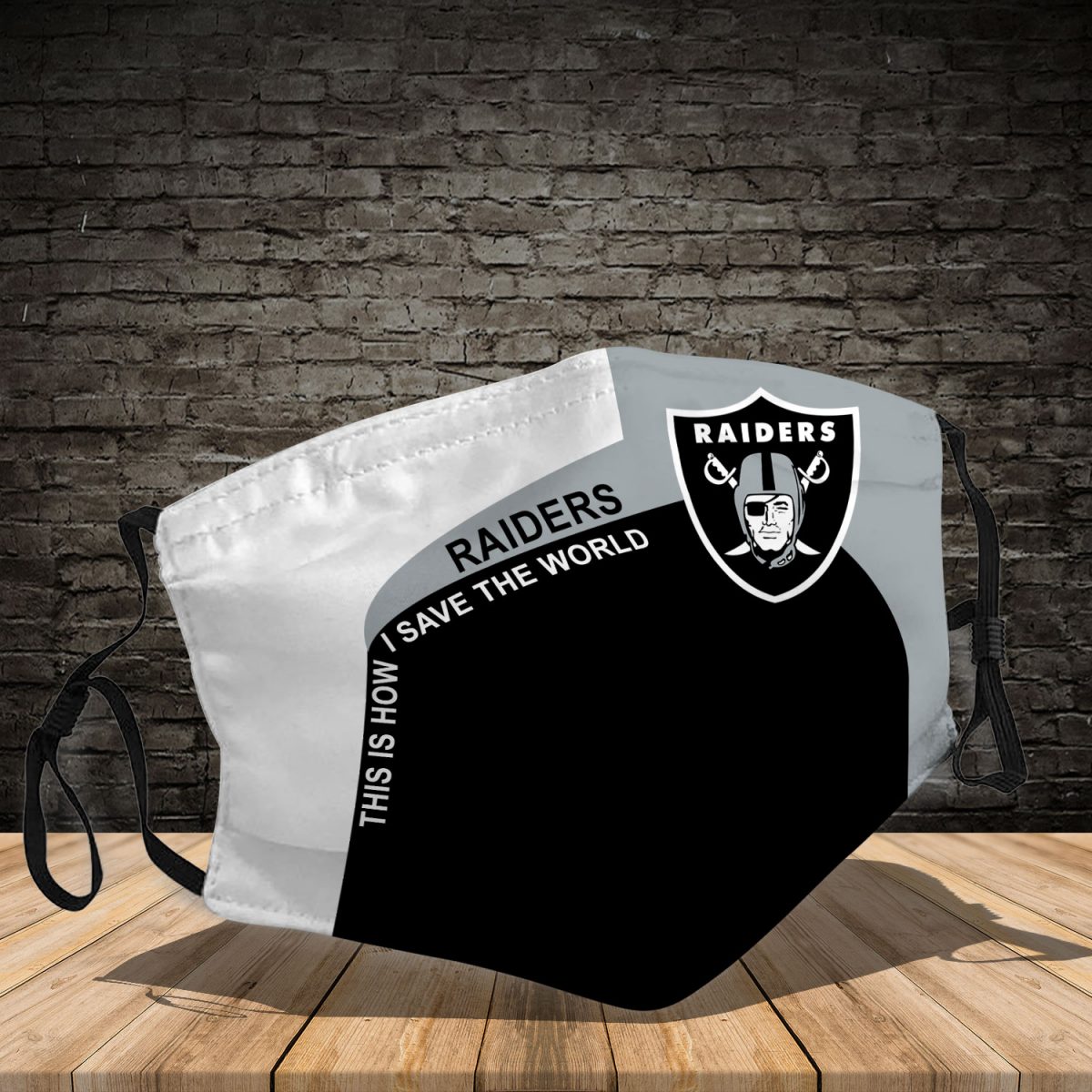 Raiders 3d face mask