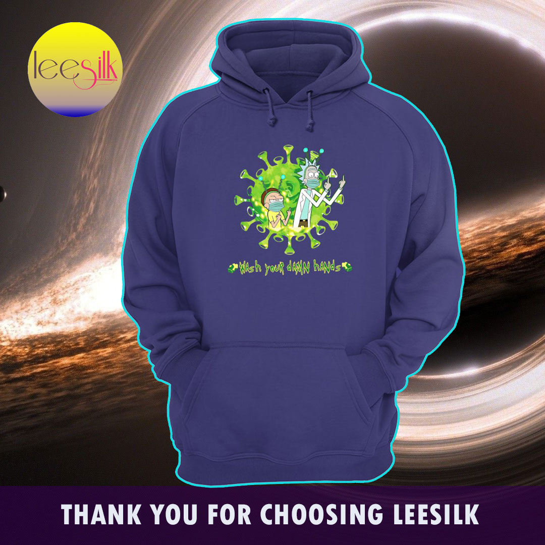 Rick-and-Morty-Wash-your-damn-hands-hoodie