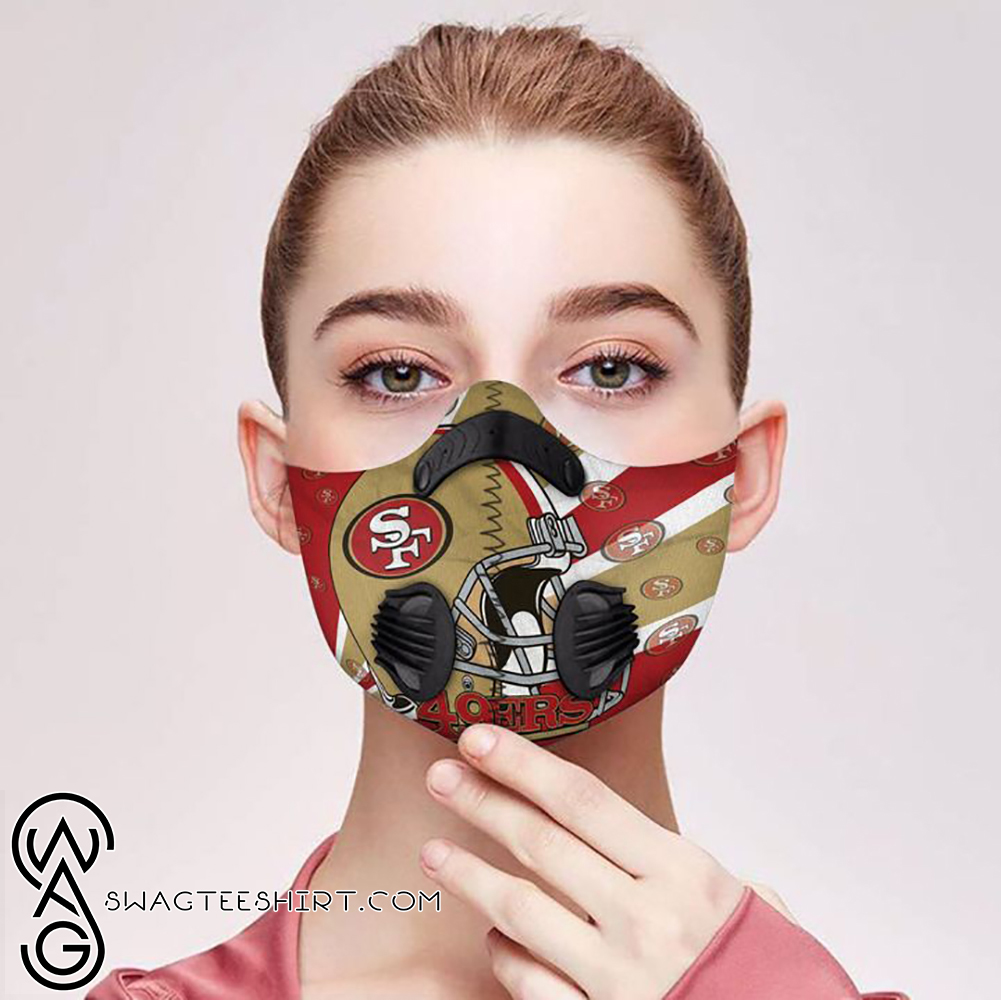 San francisco 49ers helmet filter carbon face mask – maria
