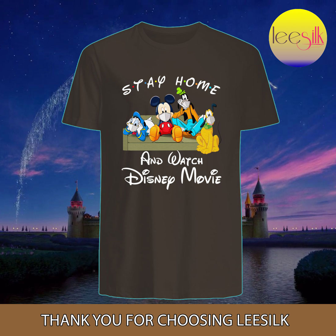Stay-home-and-watch-Disney-movie-shirt
