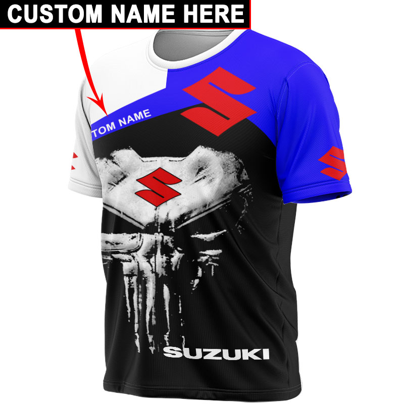 Suzuki custom name 3d hoodie2