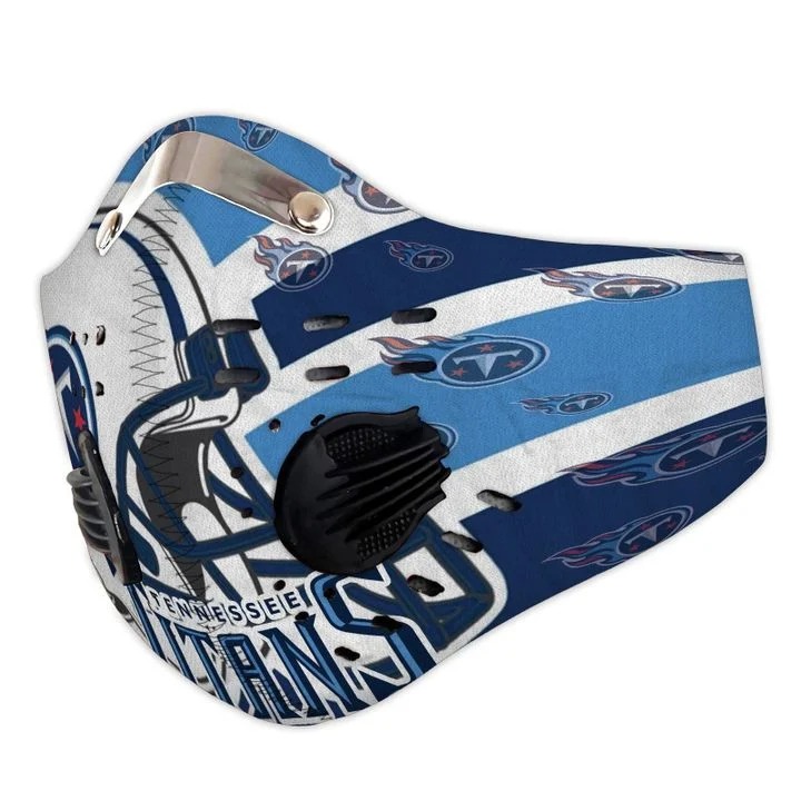 Tennessee Titans filter face mask