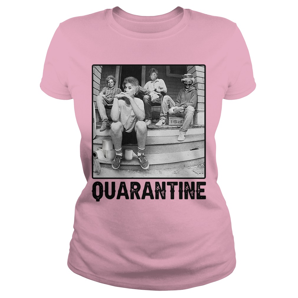 The Golden Girl squad quarantine classic lady shirt