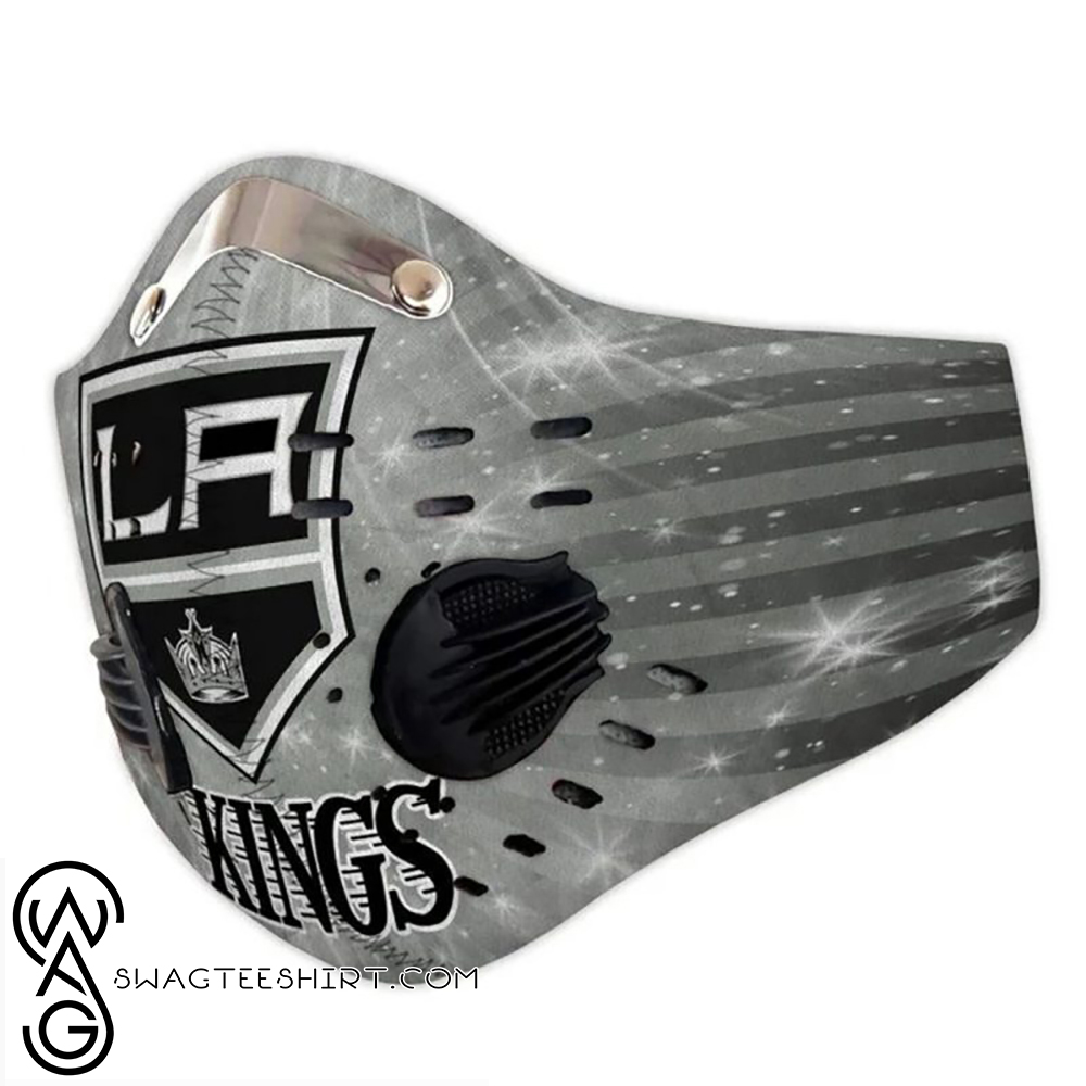 The los angeles kings filter activated carbon face mask