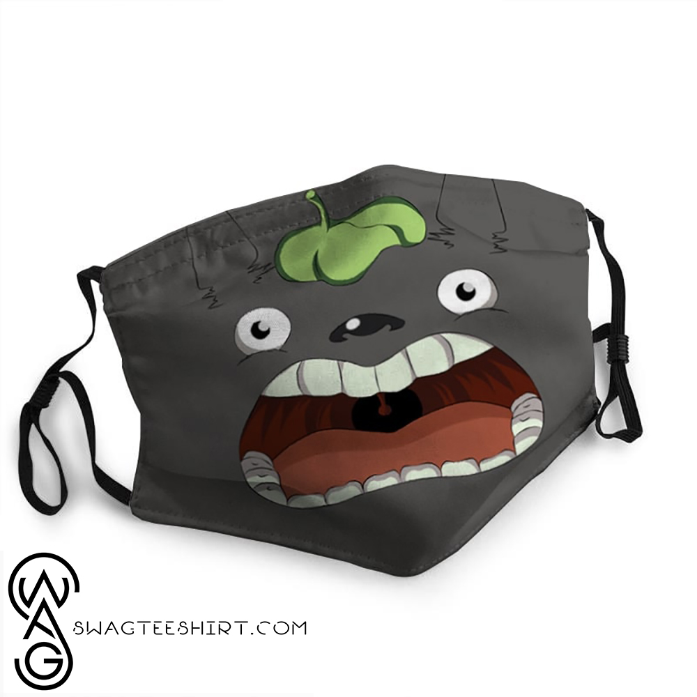 Totoro funny face anti-dust cotton face mask