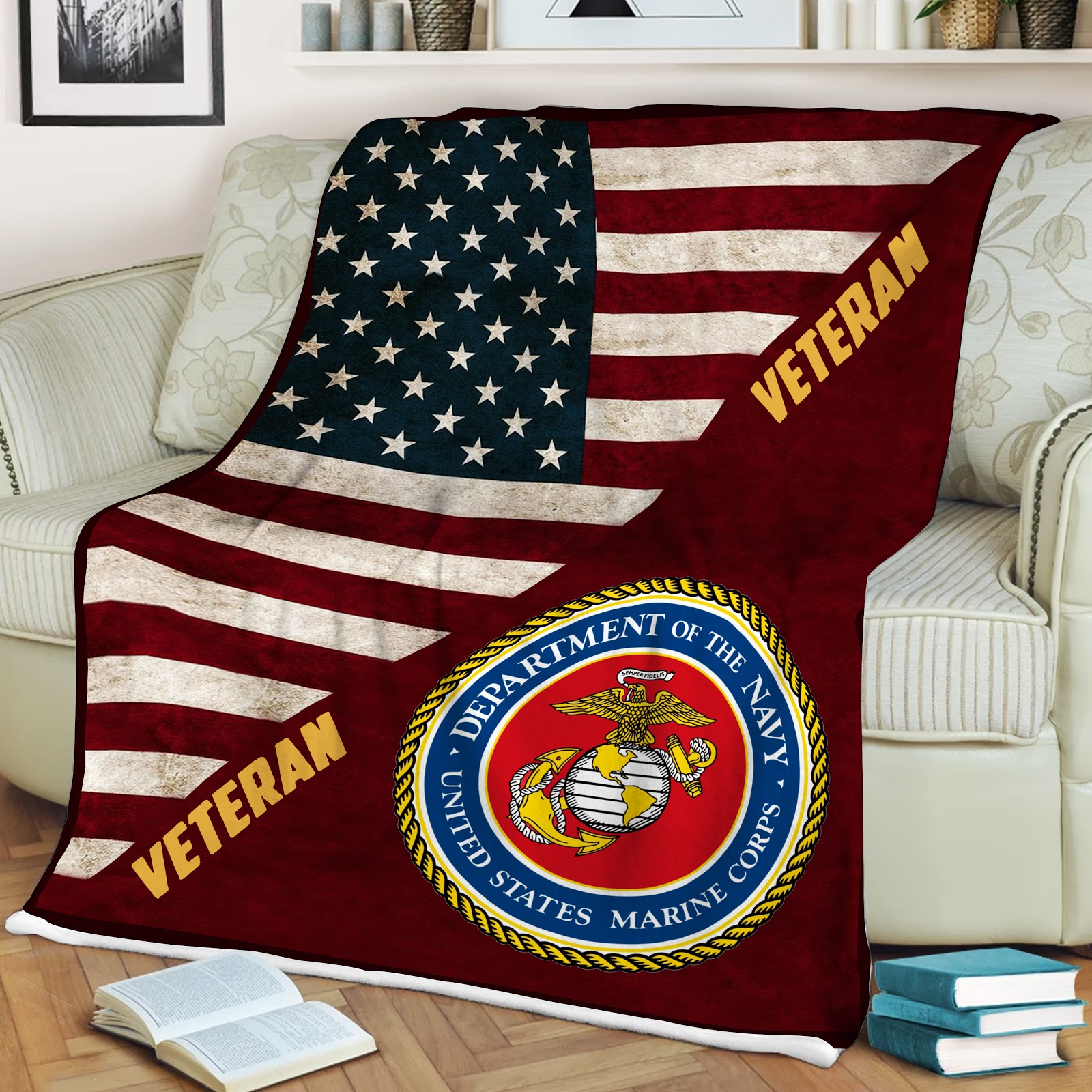 Veteran of marine full printing blanket 1