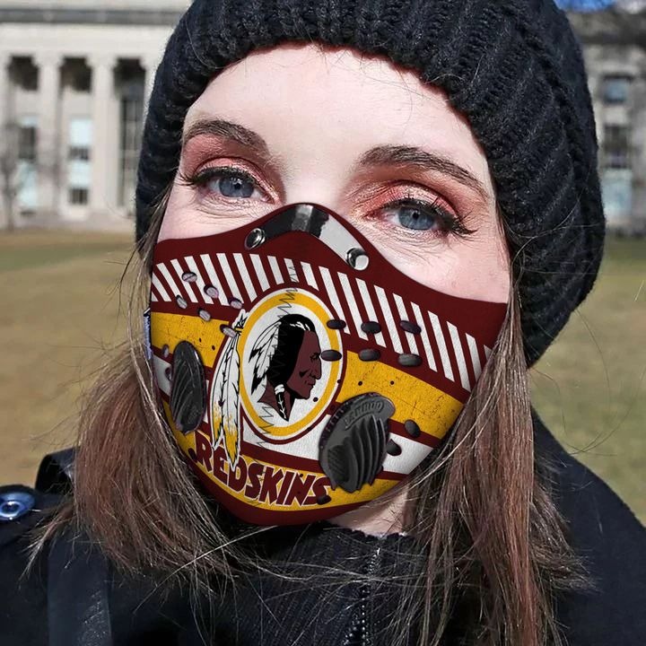 Washington redskins filter face mask - Pic 1