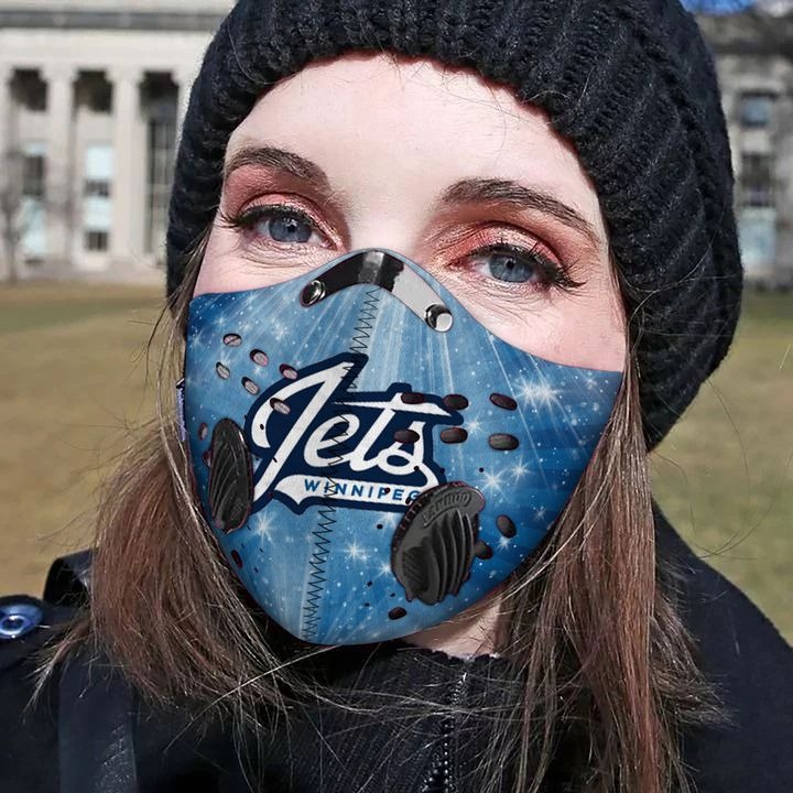 Winnipeg jets filter face mask - Pic 2