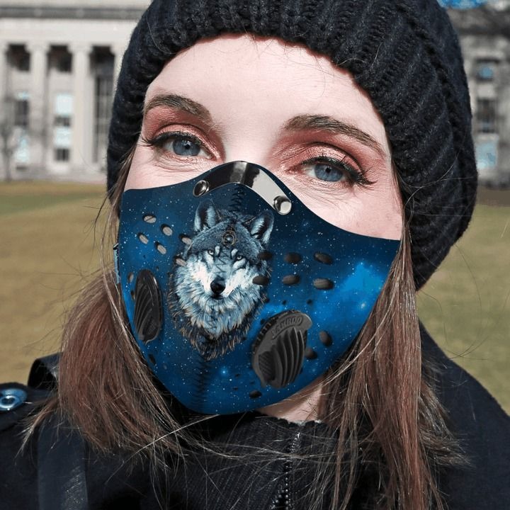 Wolf filter carbon face mask  – LIMITED BBS