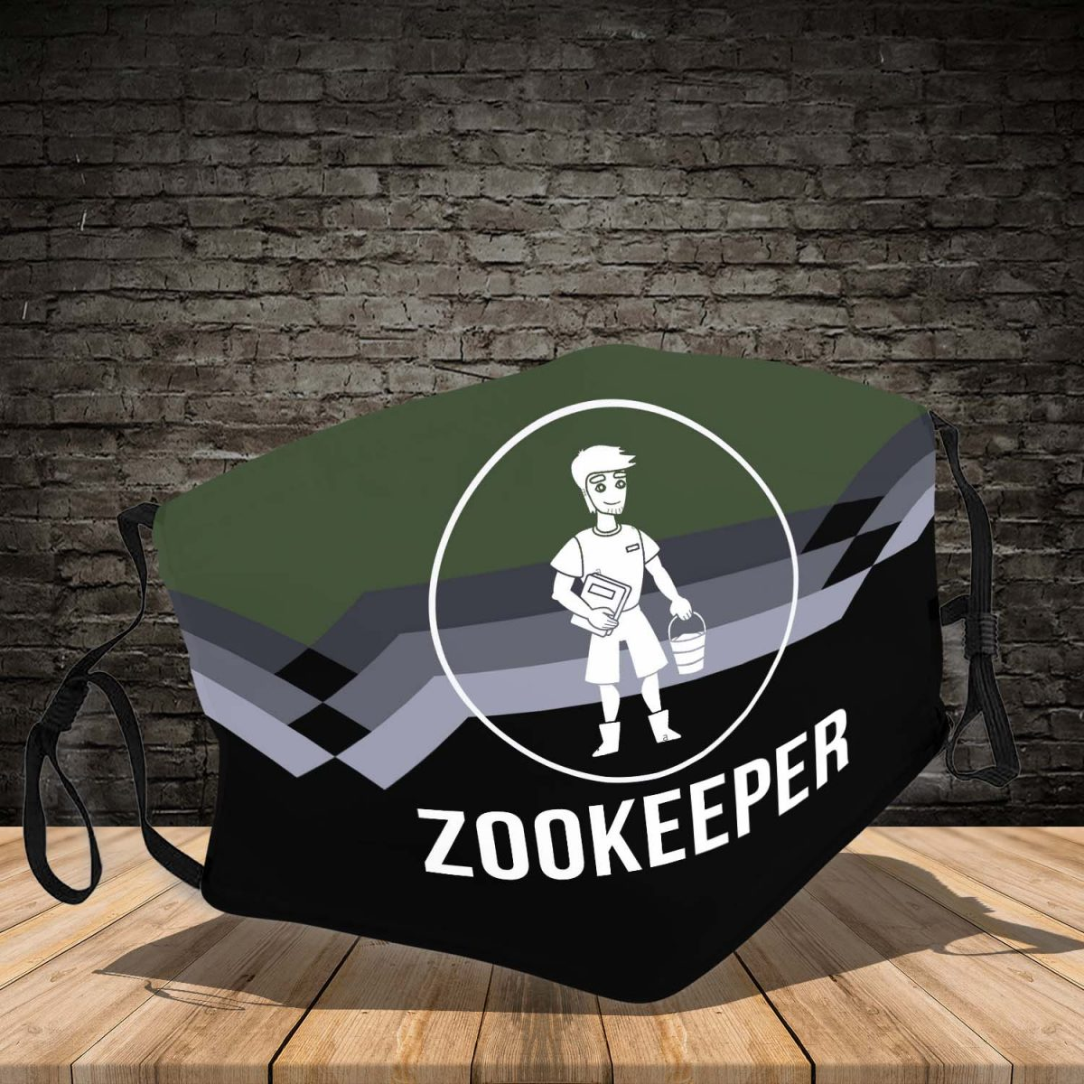 Zookeeper 3d face mask