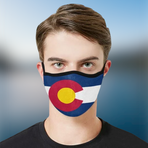 Flag of Colorado Face Mask