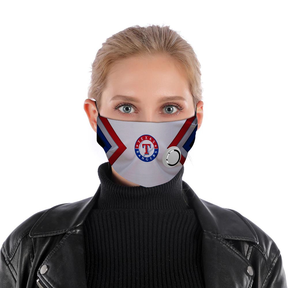 Texas rangers face mask